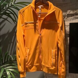 Lululemon Athletica Orange Lightweight Shirt Jacket